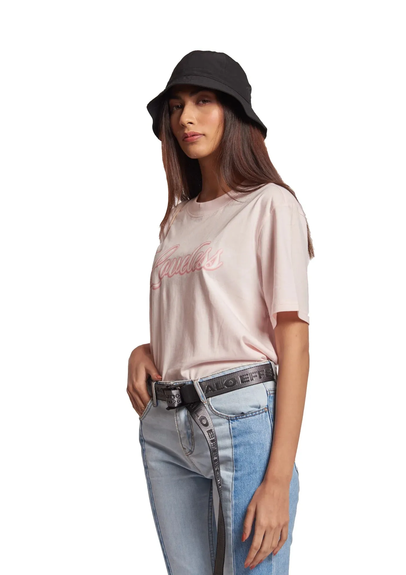 Halo Effect 'Loveless' Pink T-Shirt (Women)