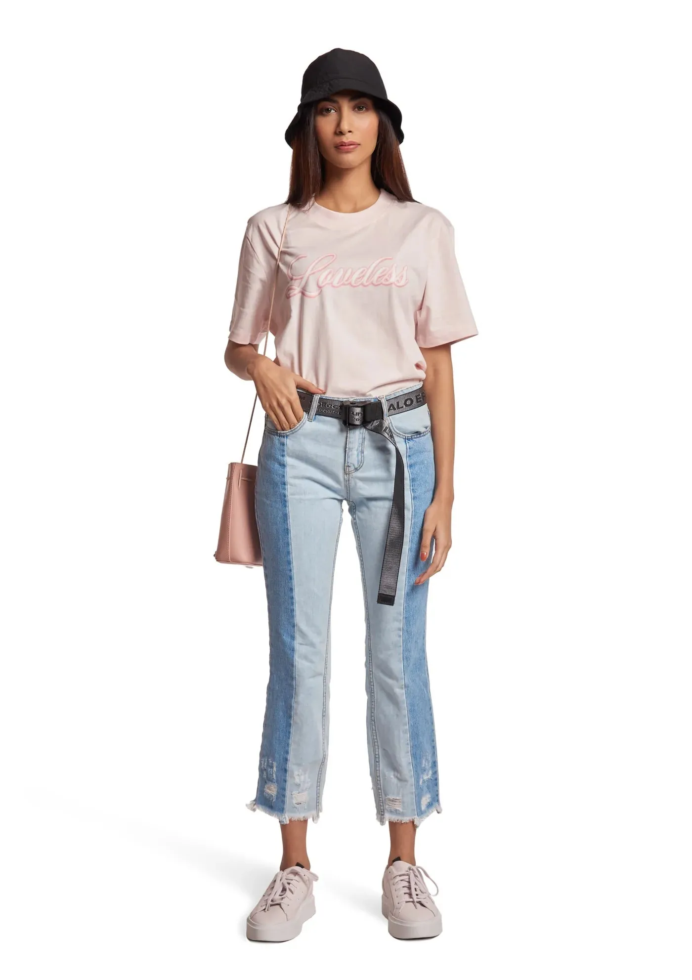 Halo Effect 'Loveless' Pink T-Shirt (Women)