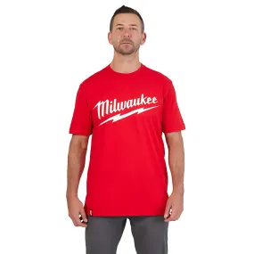 Heavy Duty T-Shirt - Short Sleeve Logo Red M