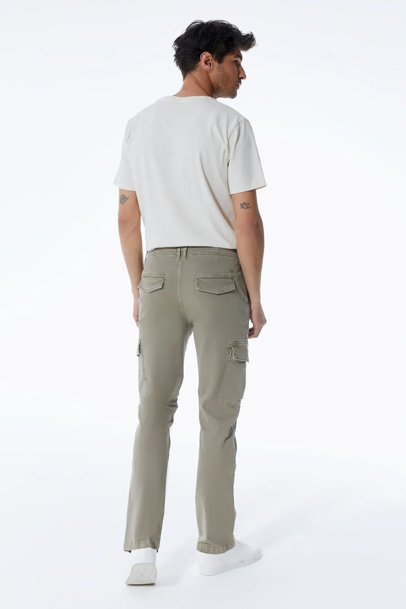 Henk Cargo Pants Khaki