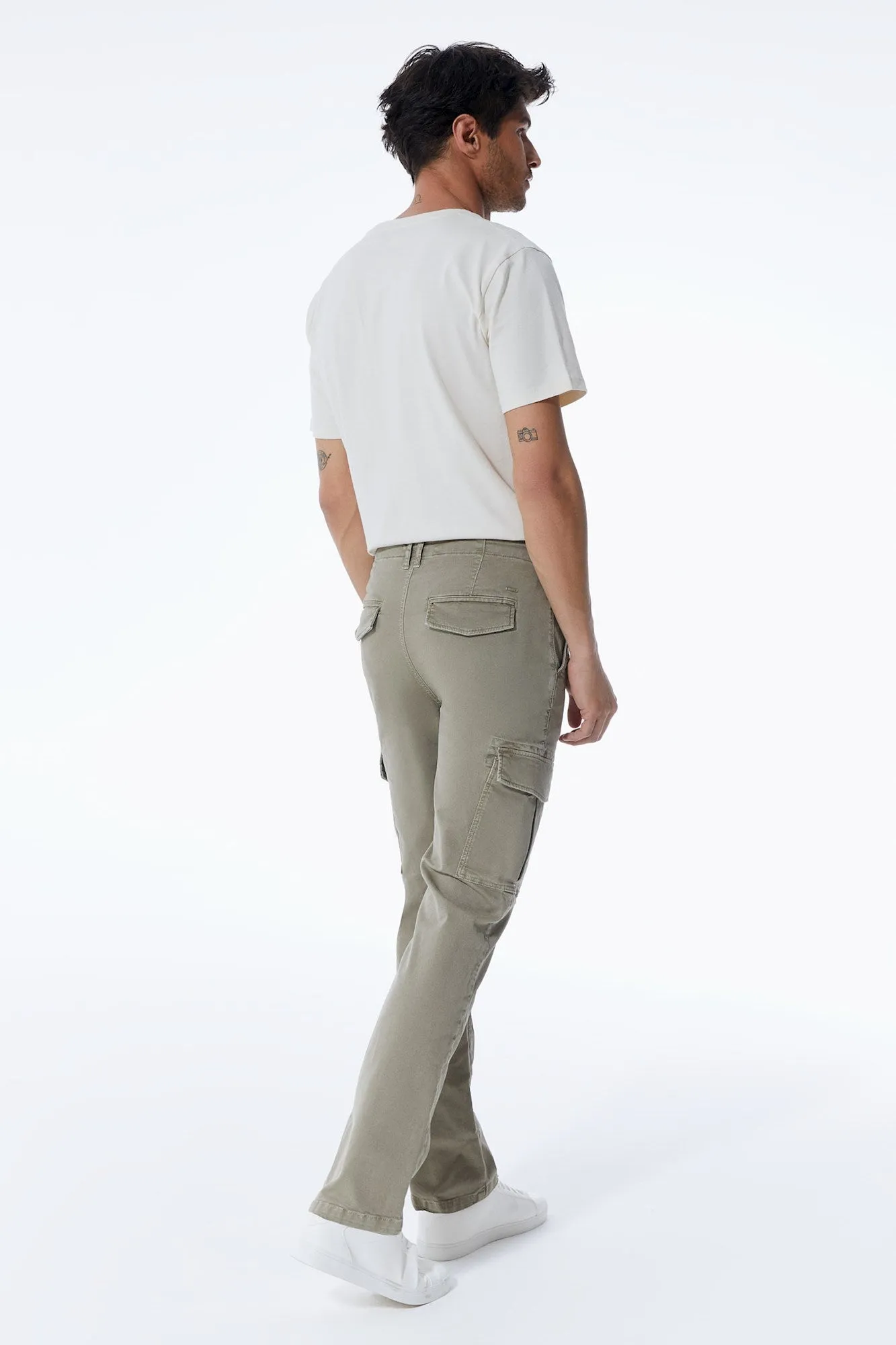 Henk Cargo Pants Khaki