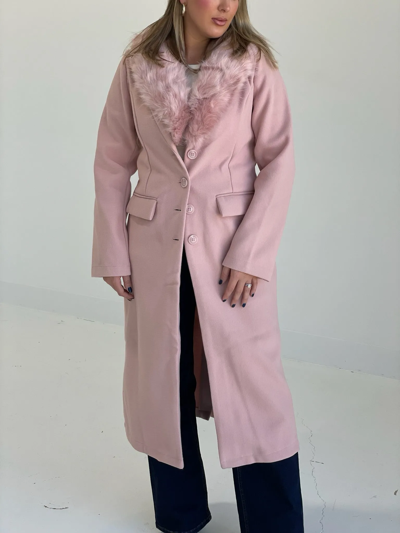Highlands Coat - Pink