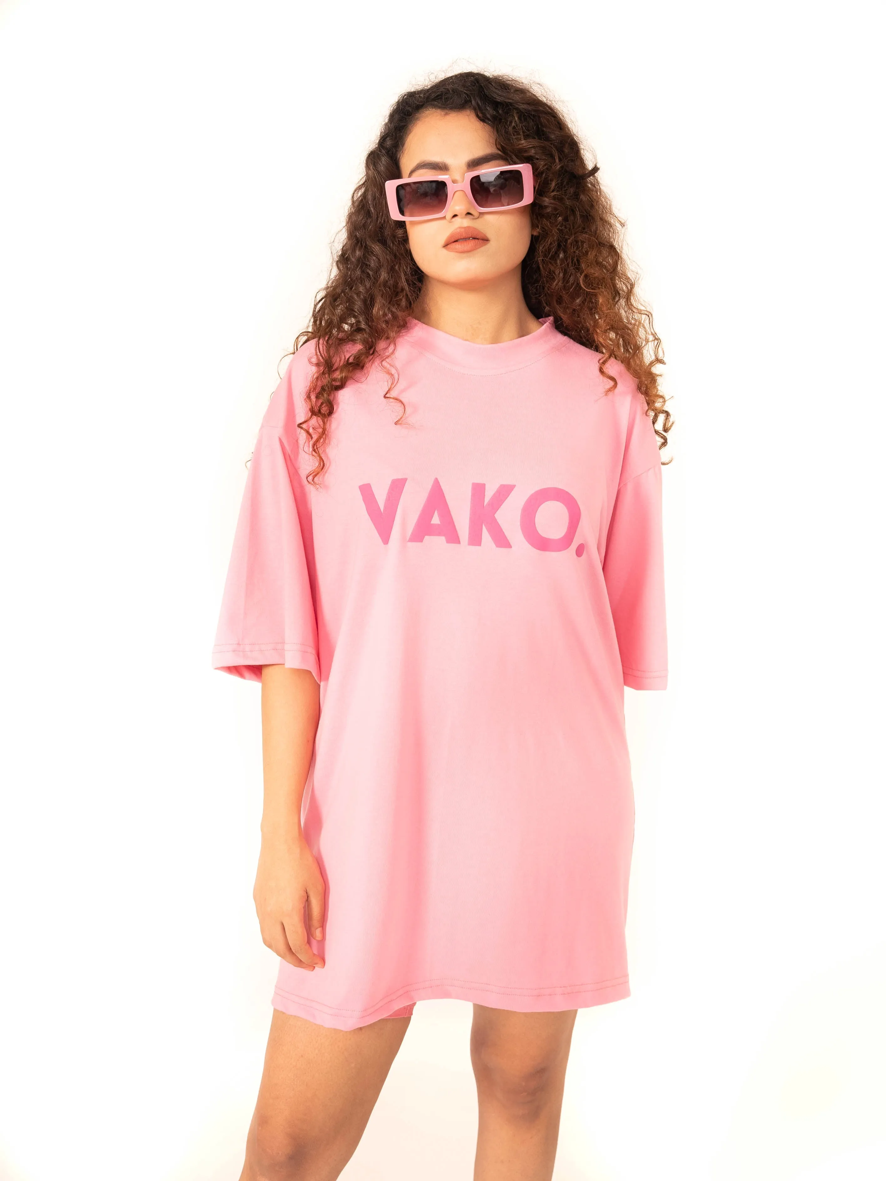 How Much Pink Is Too Much Pink Logo T-Shirt