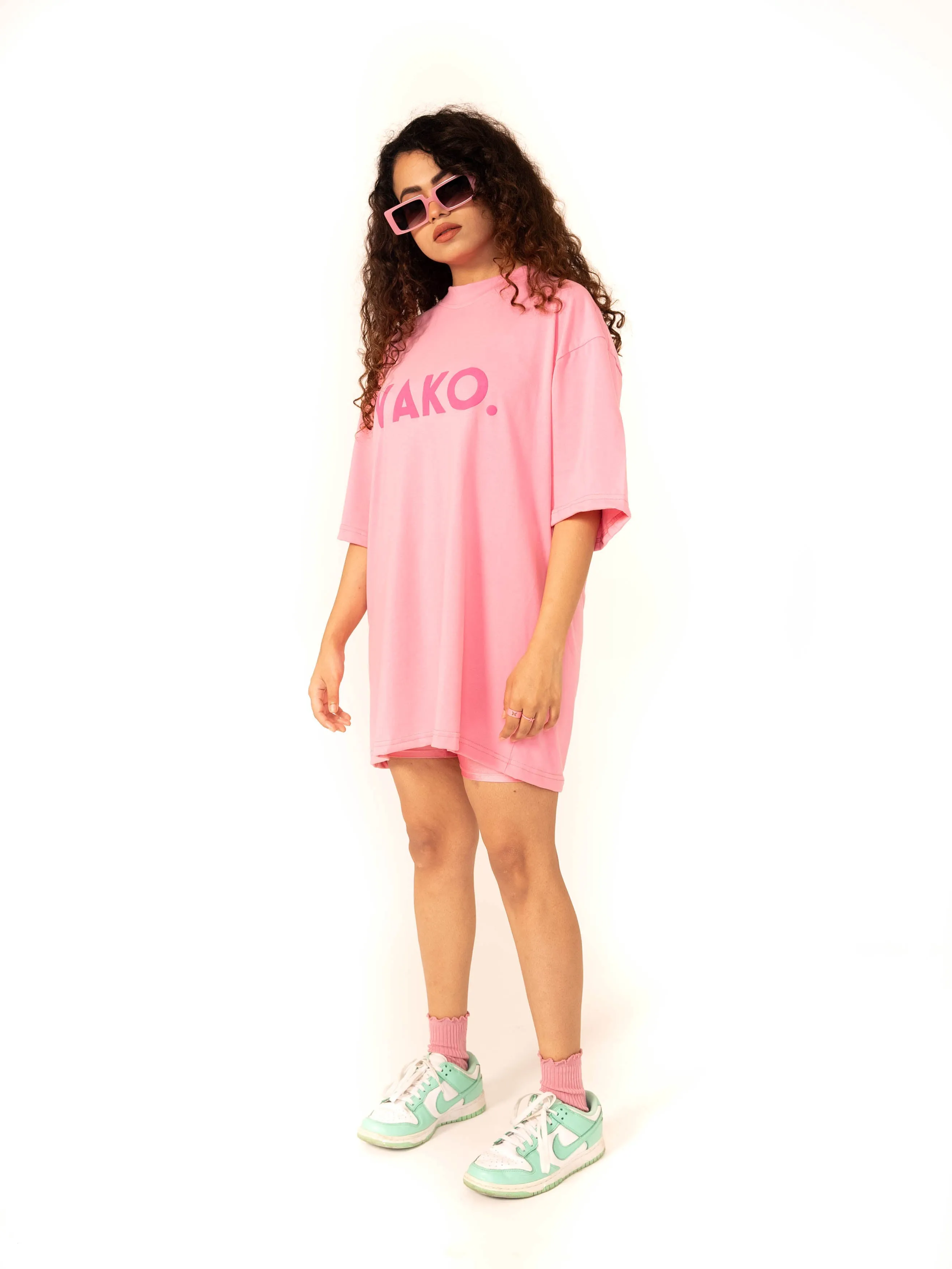 How Much Pink Is Too Much Pink Logo T-Shirt