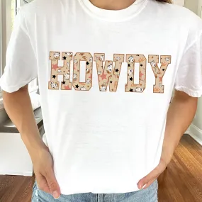 HOWDY Cowboy Ghosts Comfort Colors Shirt