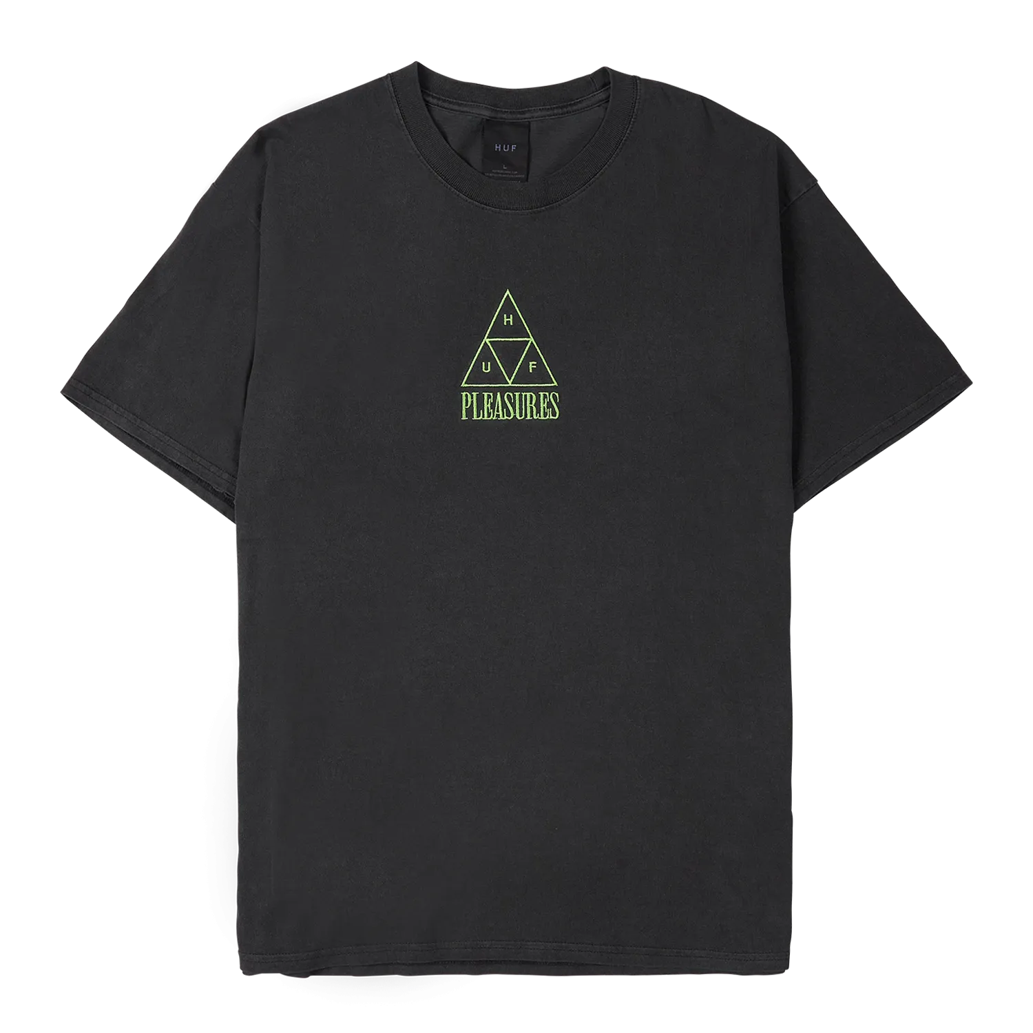 HUF X PLEASURES DYED T-SHIRT