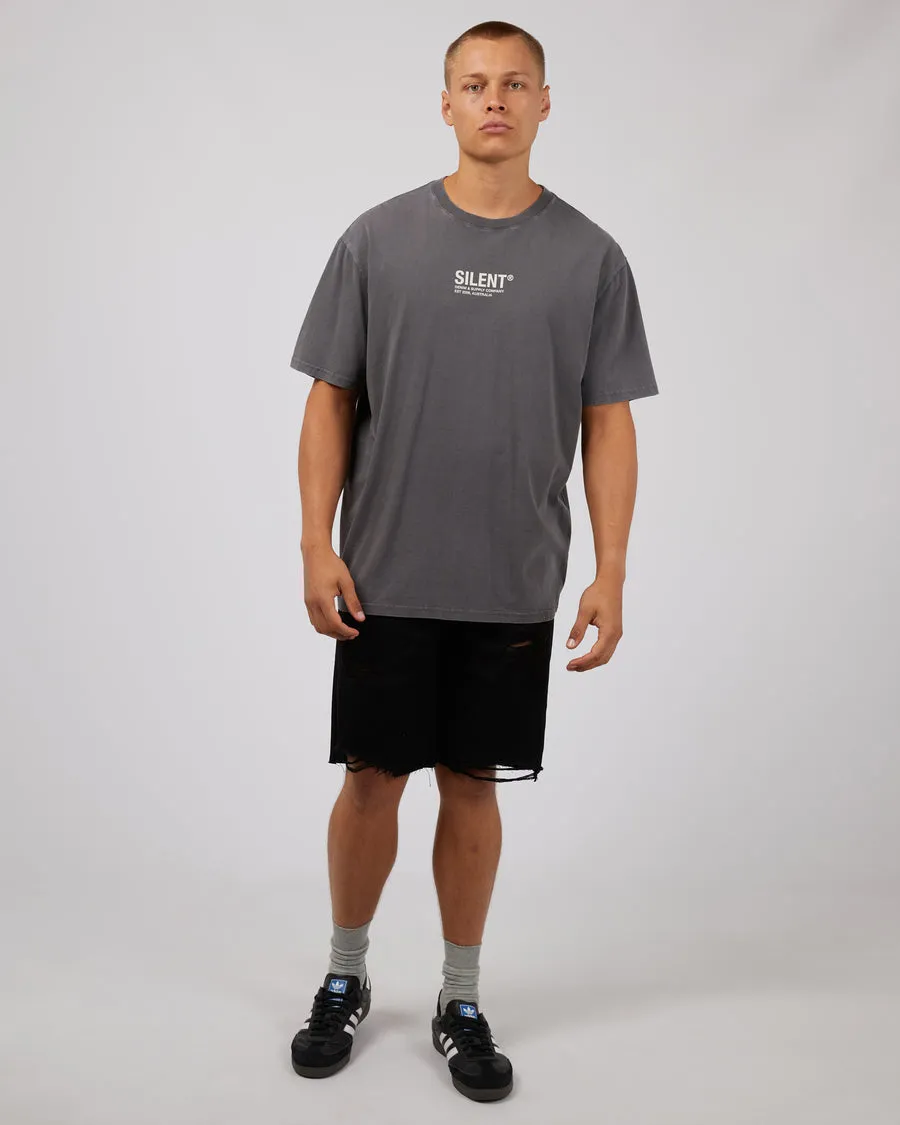 Icon Tee | Charcoal