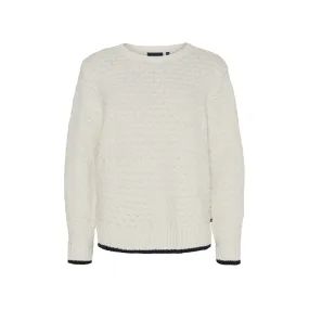 Janey bubble Knit - Pearl