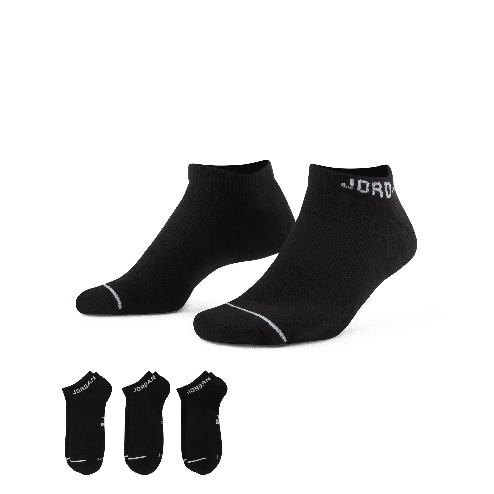 Jordan Everyday Max No-Show Socks (3 Pair) SX5546-010