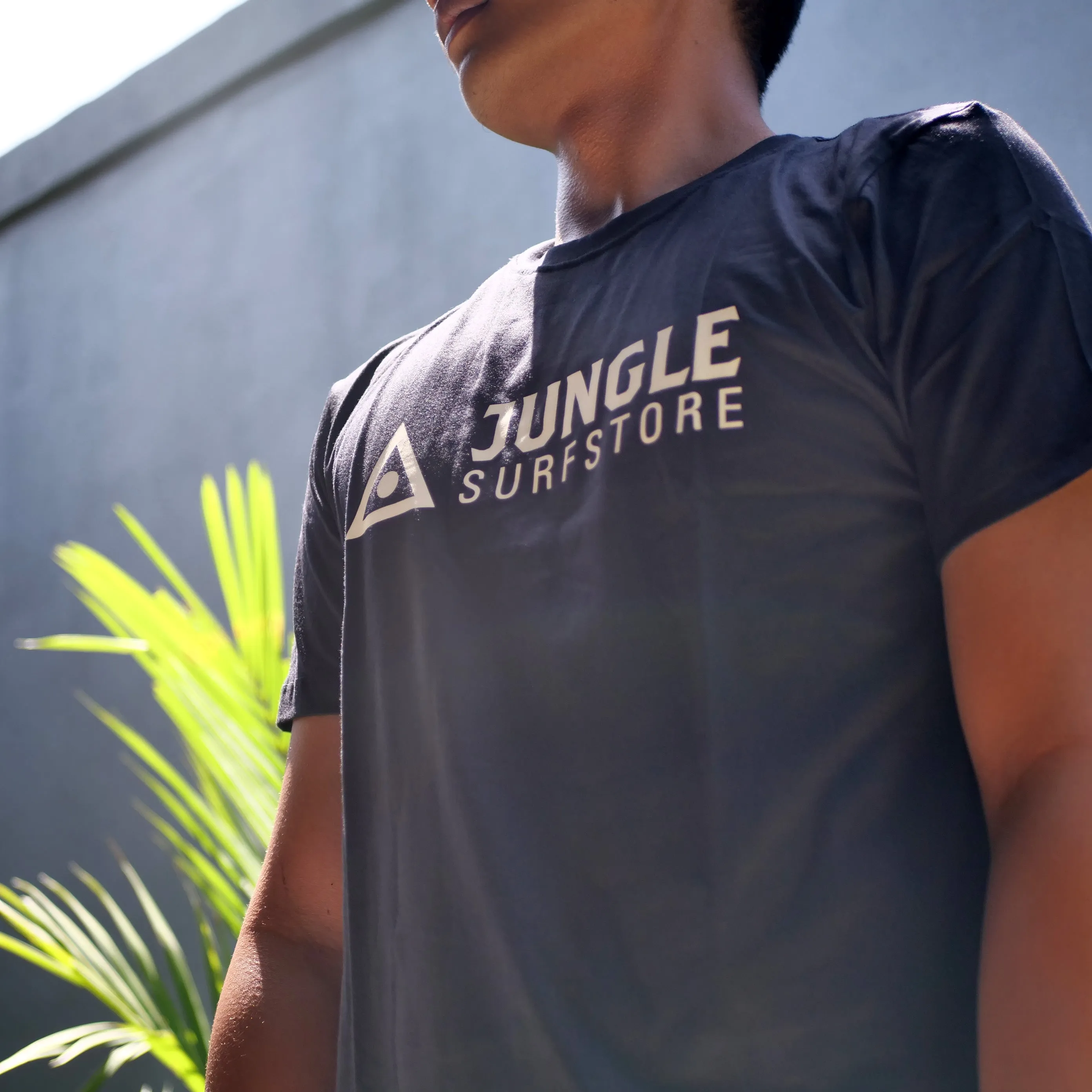 Jungle Horison Tee - Man Black