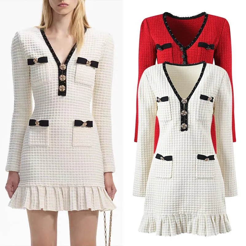 JURISALIN Knit Bodycon Dress