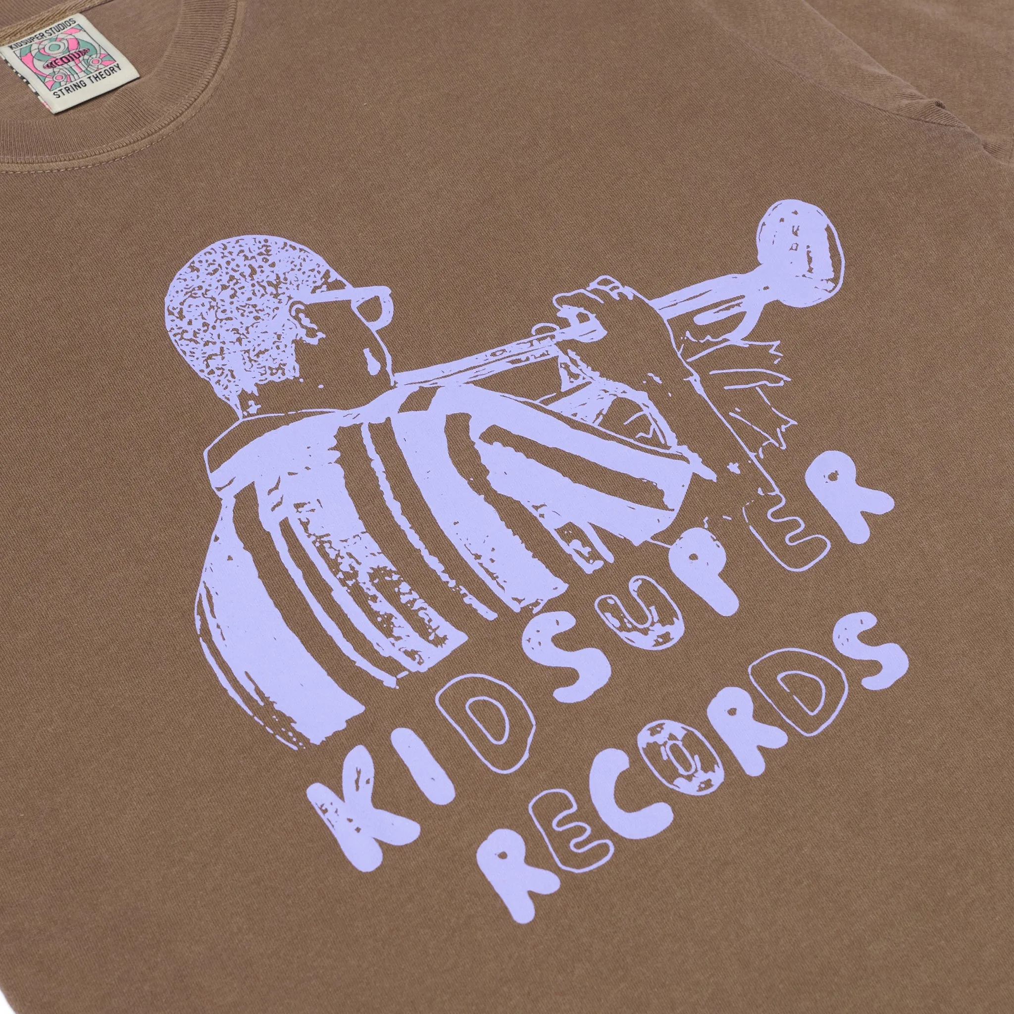 KidSuper Studios Records Tee (Brown)