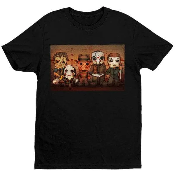 Killer Line Up T-Shirt - Black