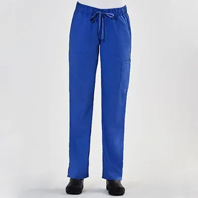 Ladies Full Waist Band Cargo Pant / Royal Blue