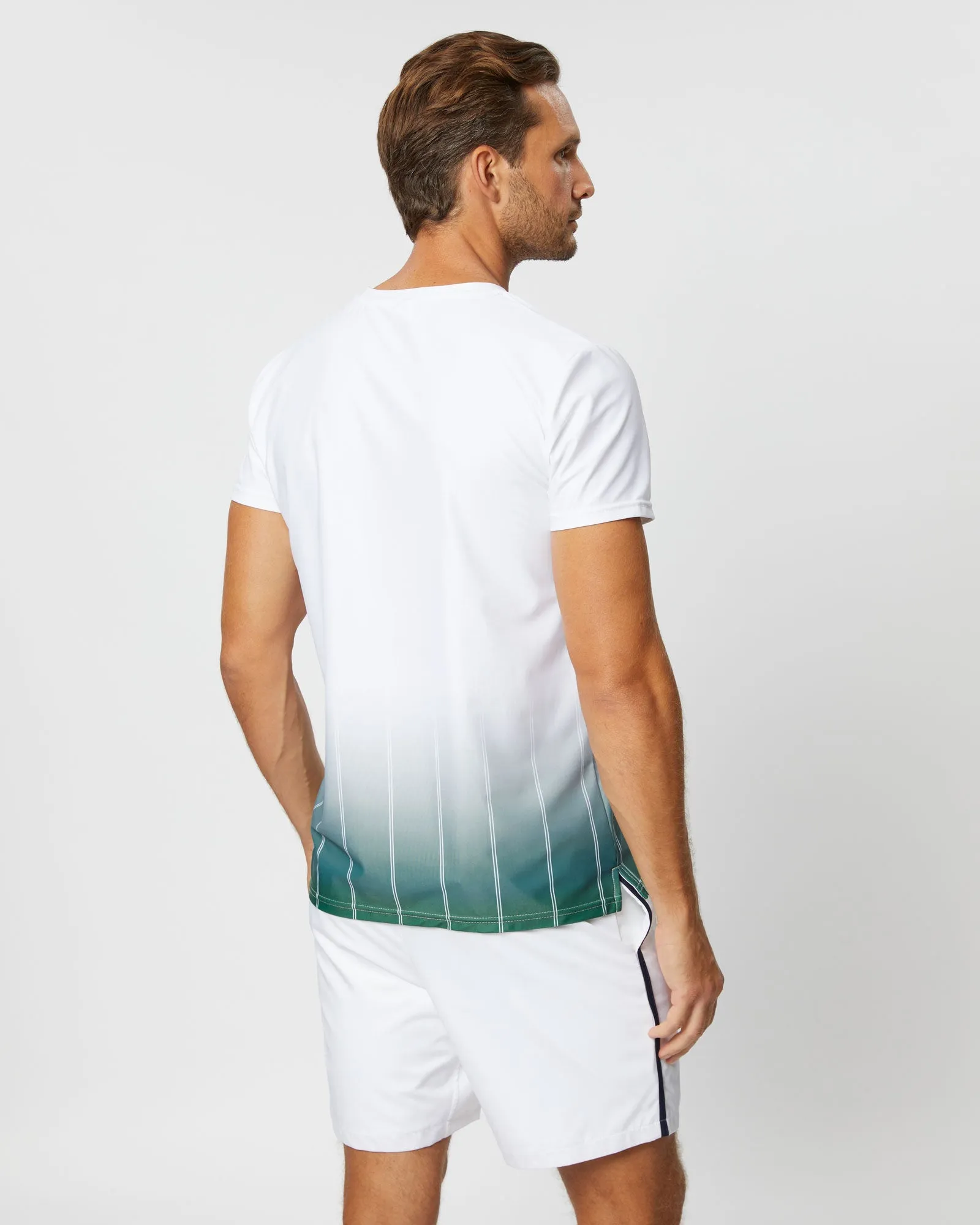 Lance Technical Tee - Green Fade