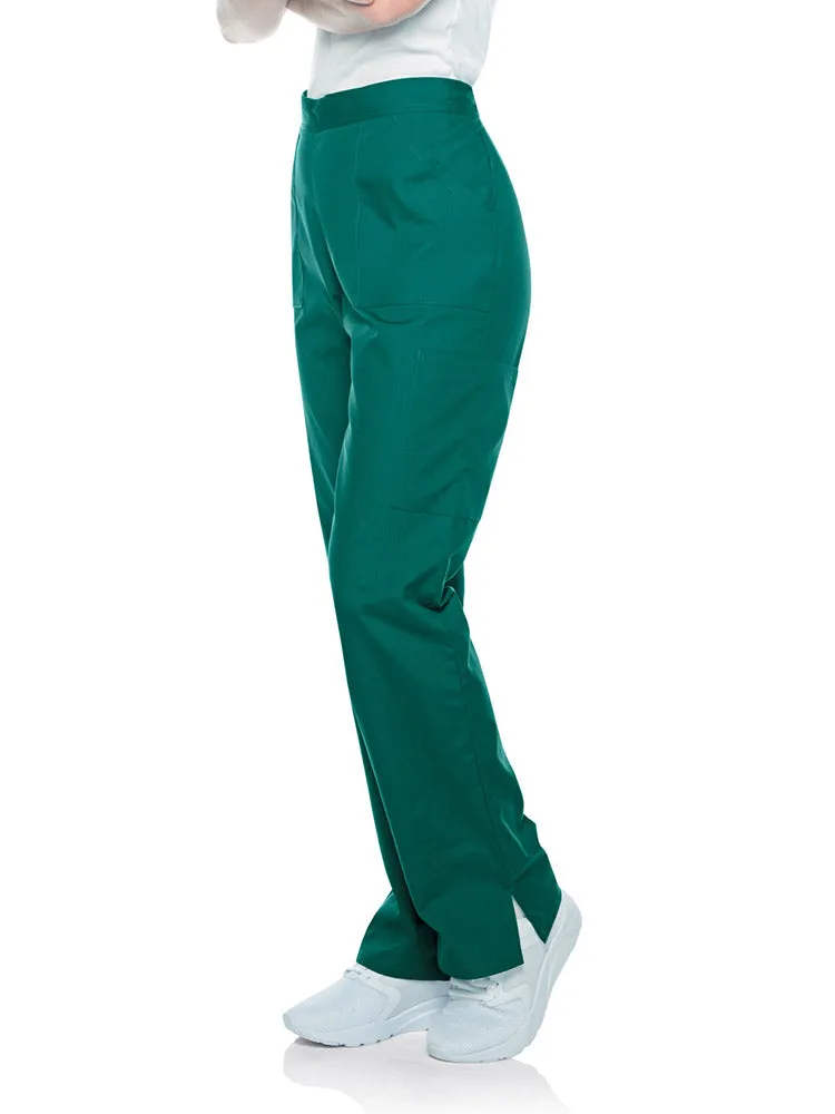 Landau ScrubZone Women's Straight Leg Cargo Pants | Hunter