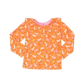 Larrison Rodeo Ruffle Collar Shirt