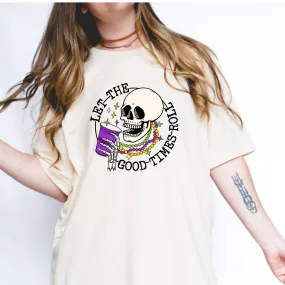 Let The Good Time Roll Mardi Gras Shirt