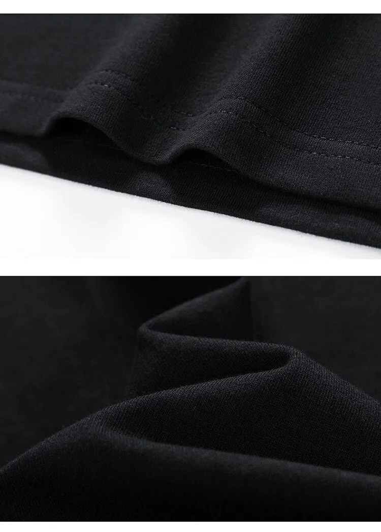 Letter Print Gradient T-Shirt