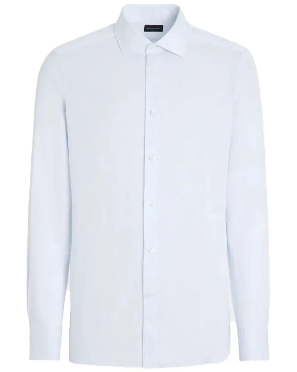 Light Blue Cotton Sport Shirt