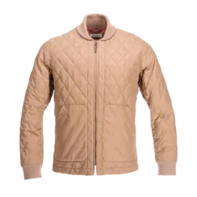 Logan Bomber Jacket - Camel Tan
