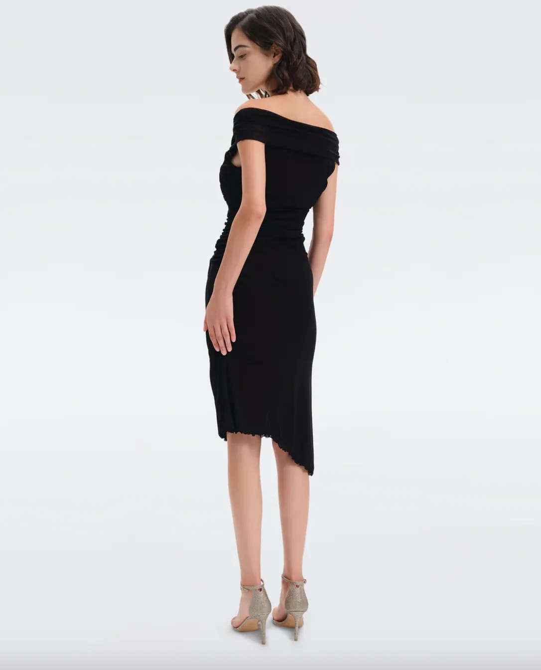 Lovinia Mesh Dress - Black