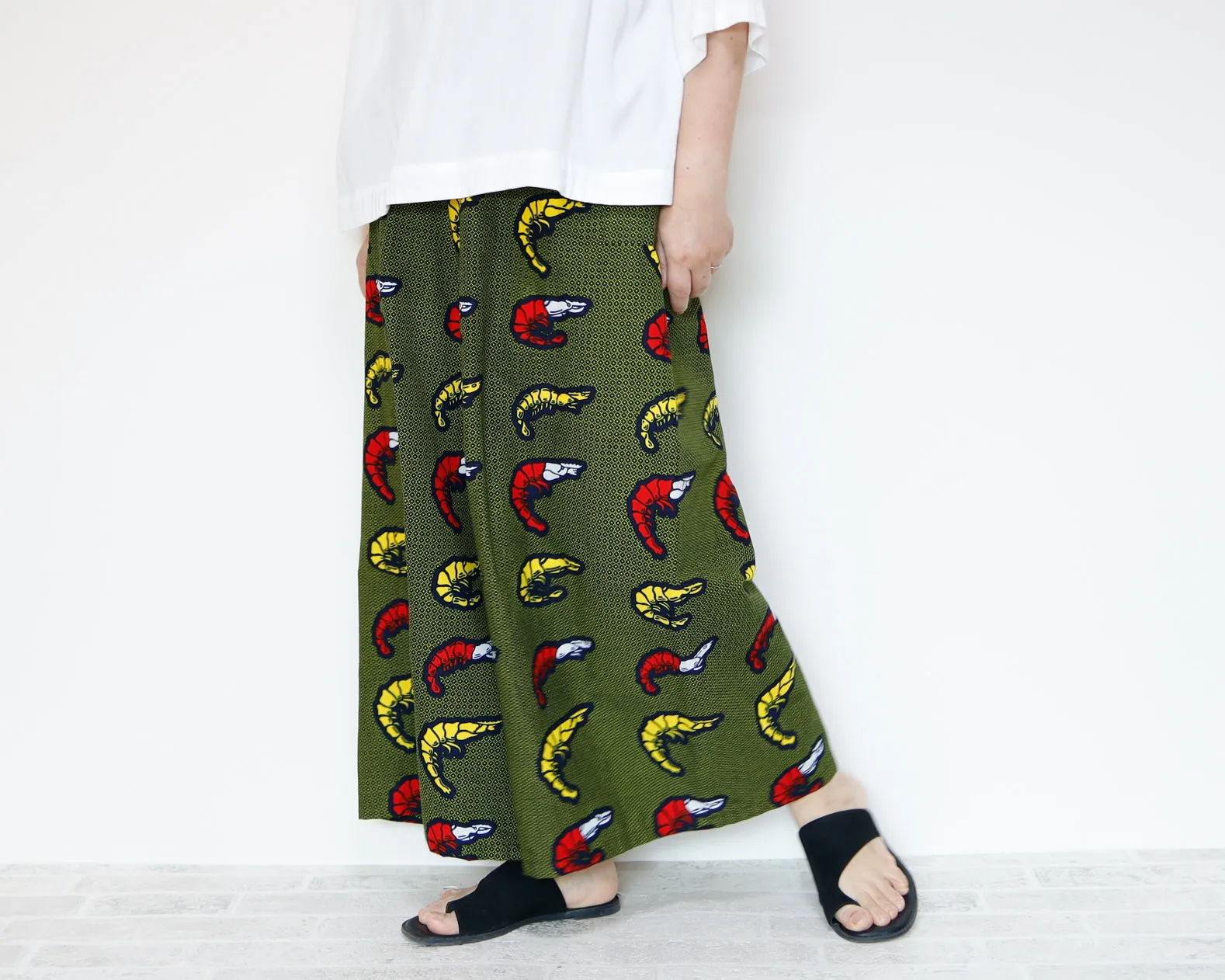 <P15-059>  AFRICAN PRINT Gaucho
