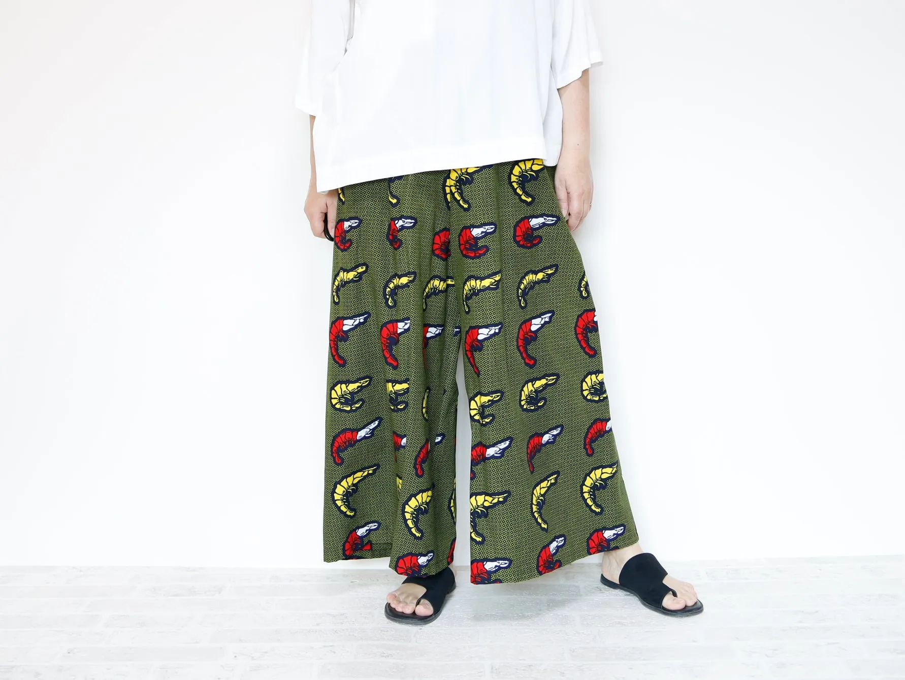 <P15-059>  AFRICAN PRINT Gaucho