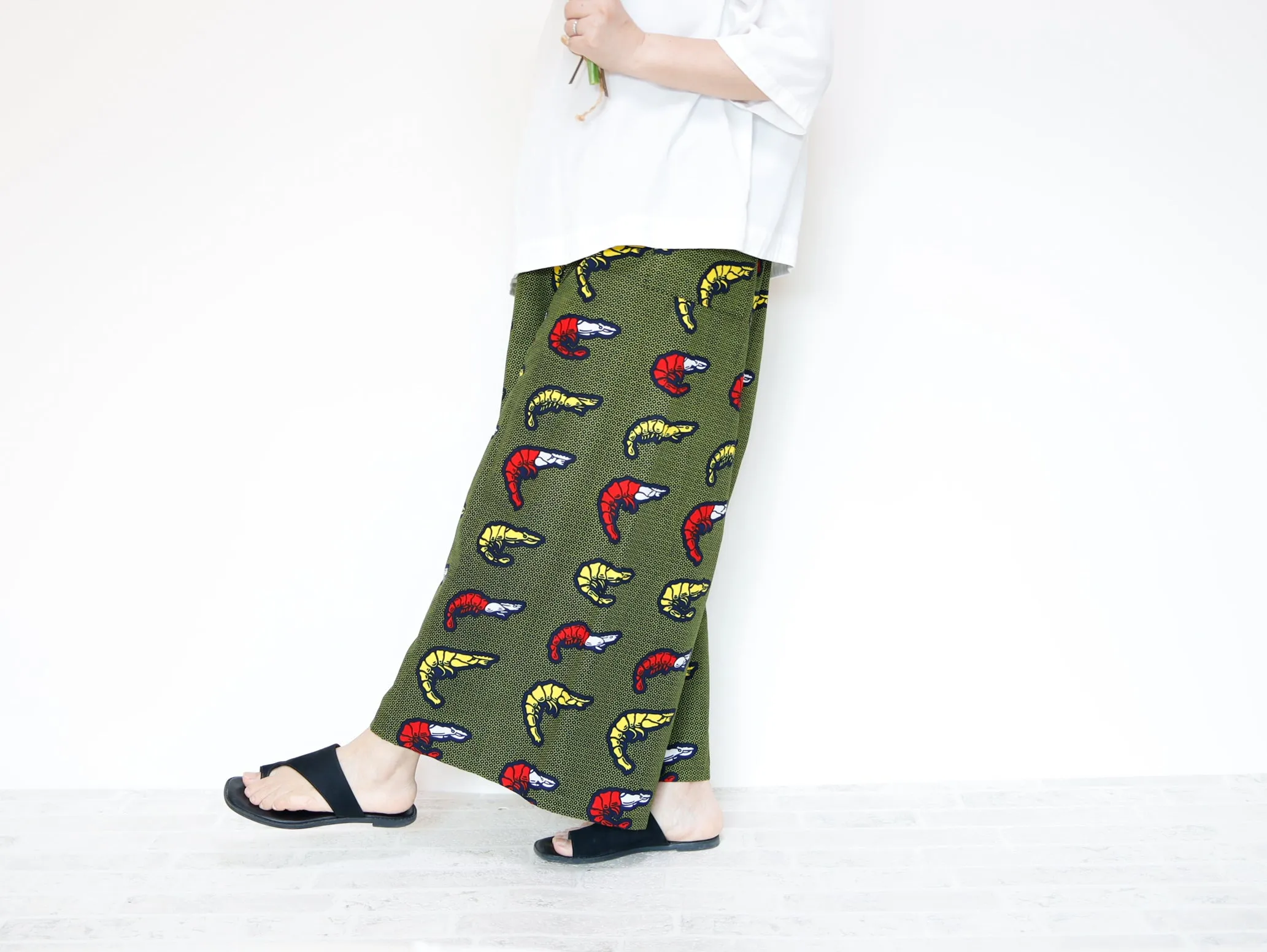<P15-059>  AFRICAN PRINT Gaucho