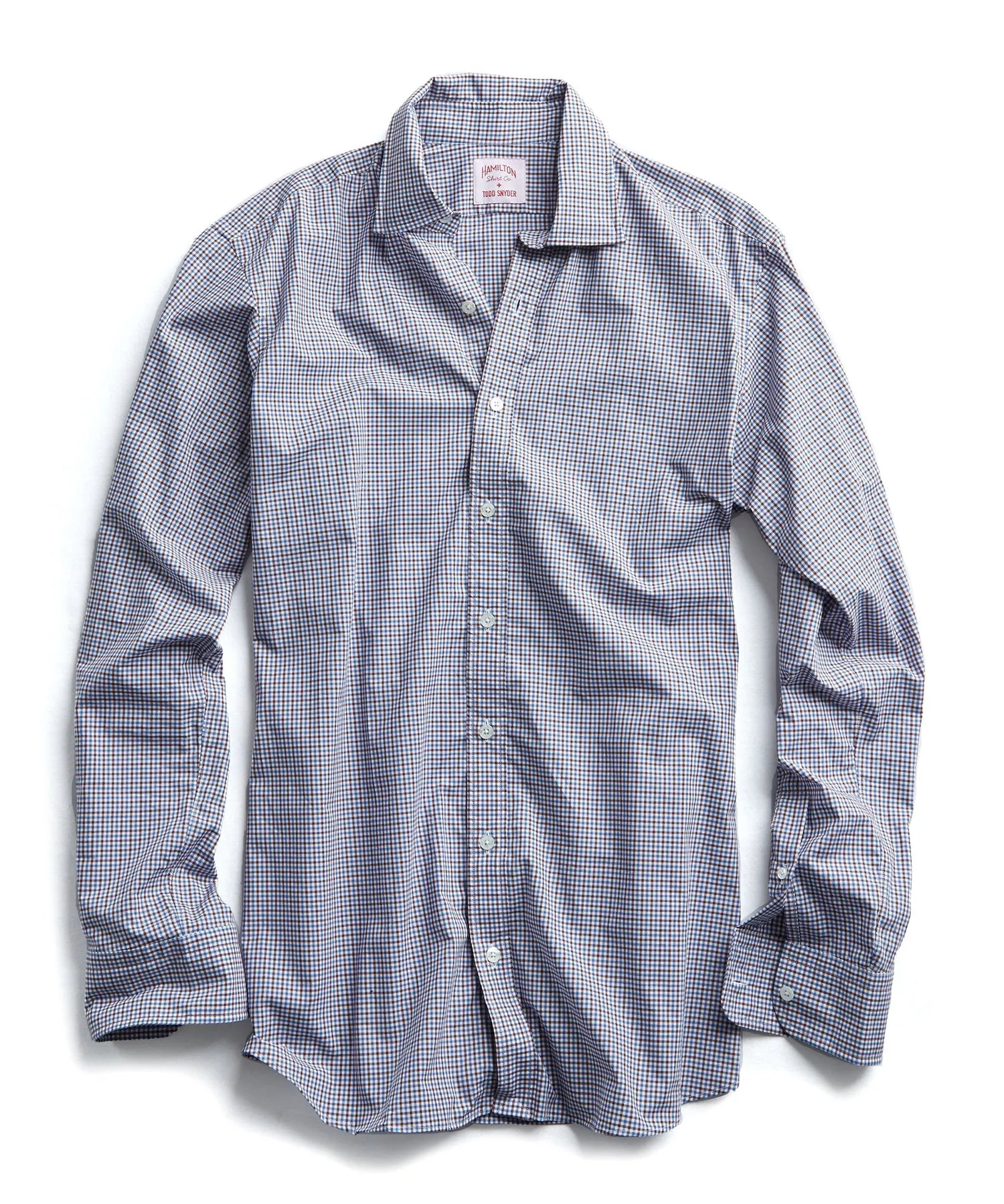 Made in the USA Hamilton   Todd Snyder Tattersall in Brown