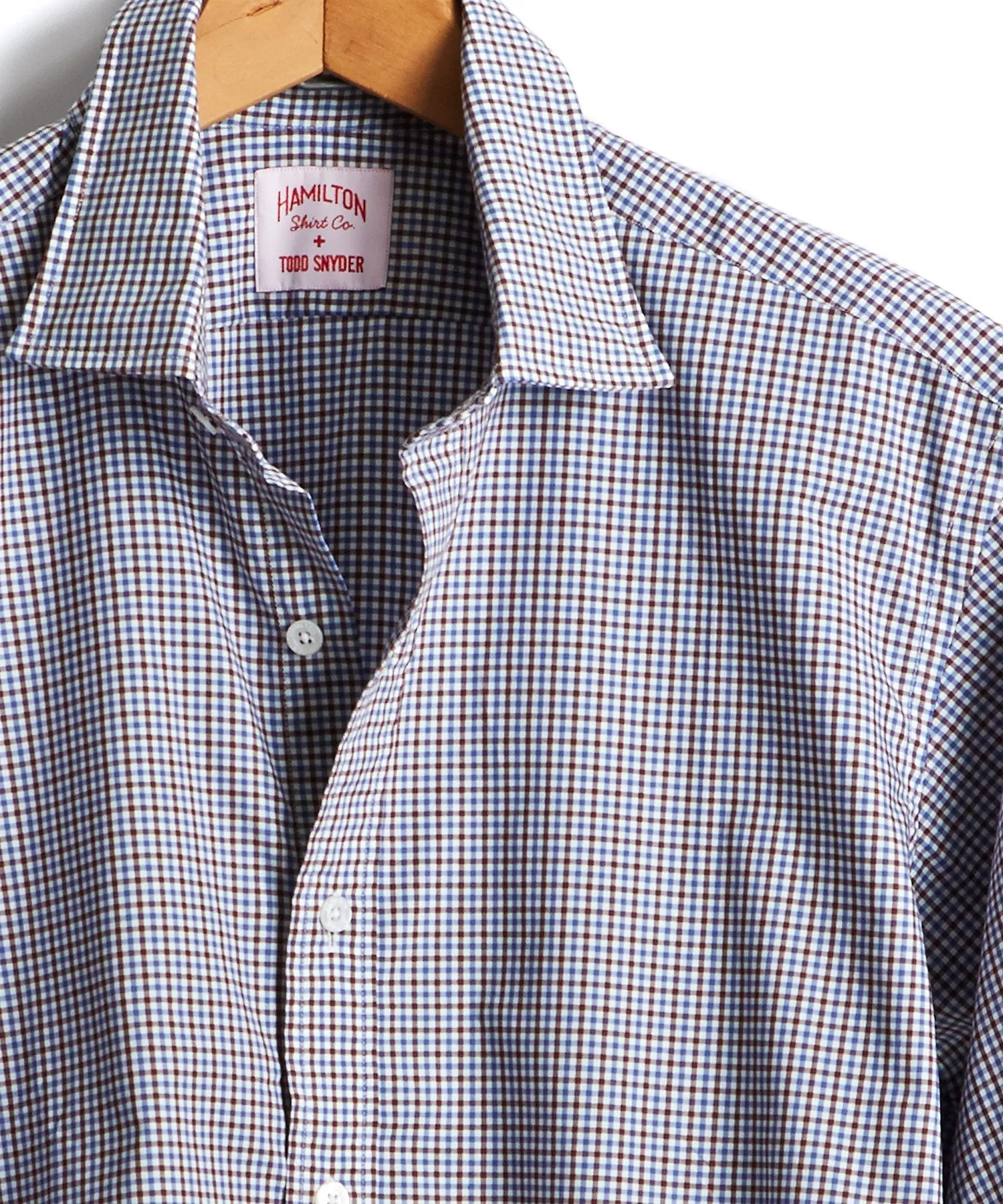 Made in the USA Hamilton   Todd Snyder Tattersall in Brown