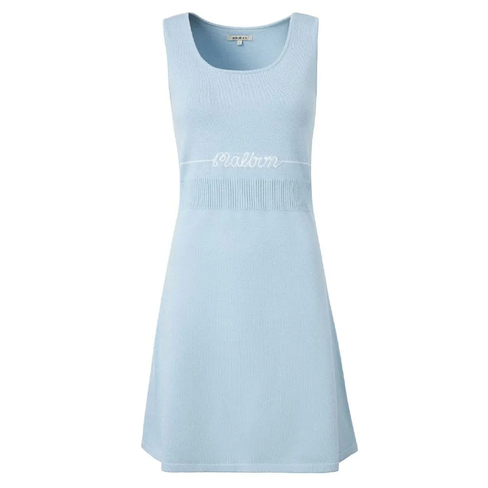 Malbon Sylvia Golf Dress Pale Lapis Blue - FW23 Women