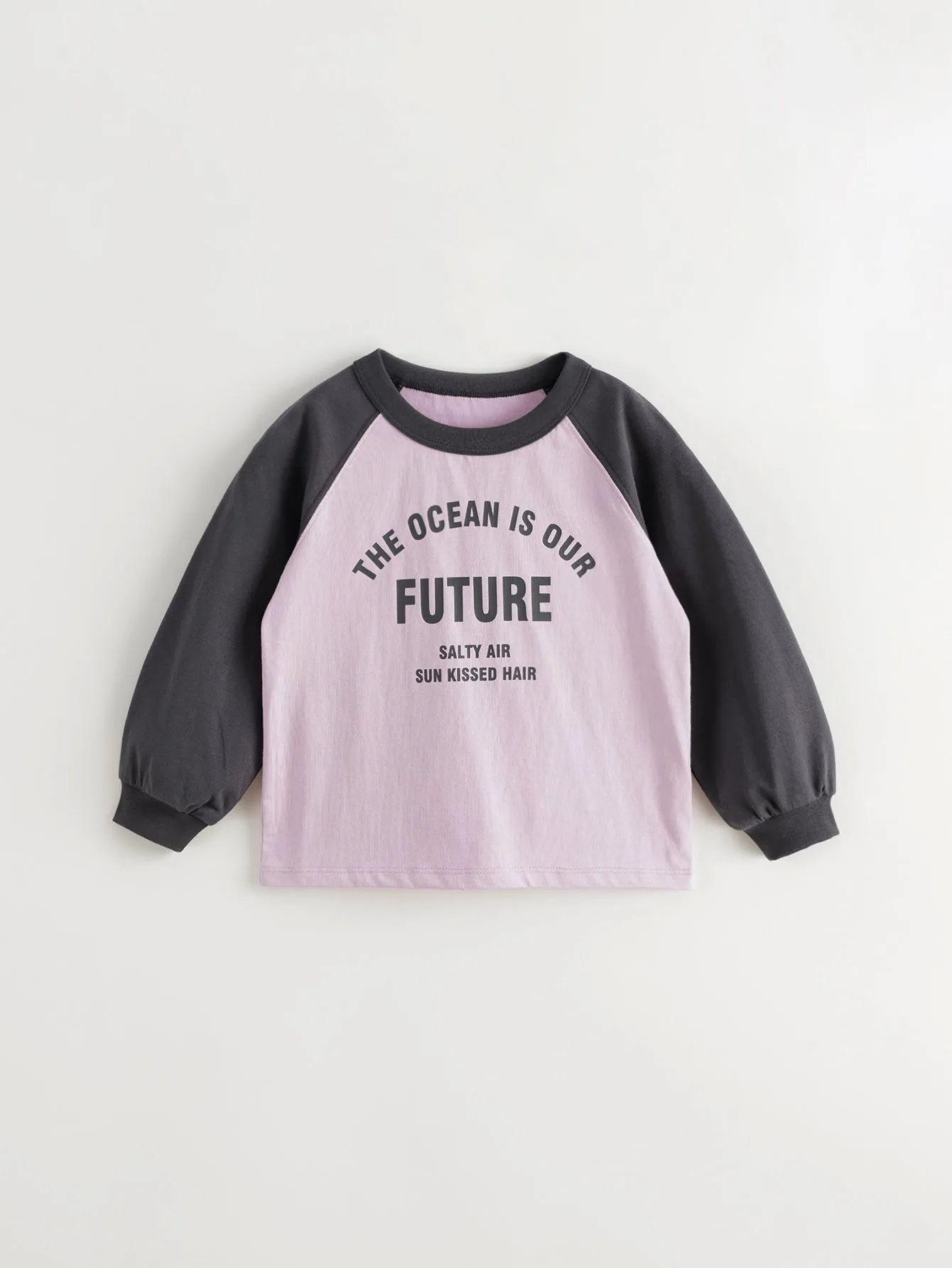 MARC & JANIE Boys Girls Color Block Raglan Sleeve T-shirts 241002