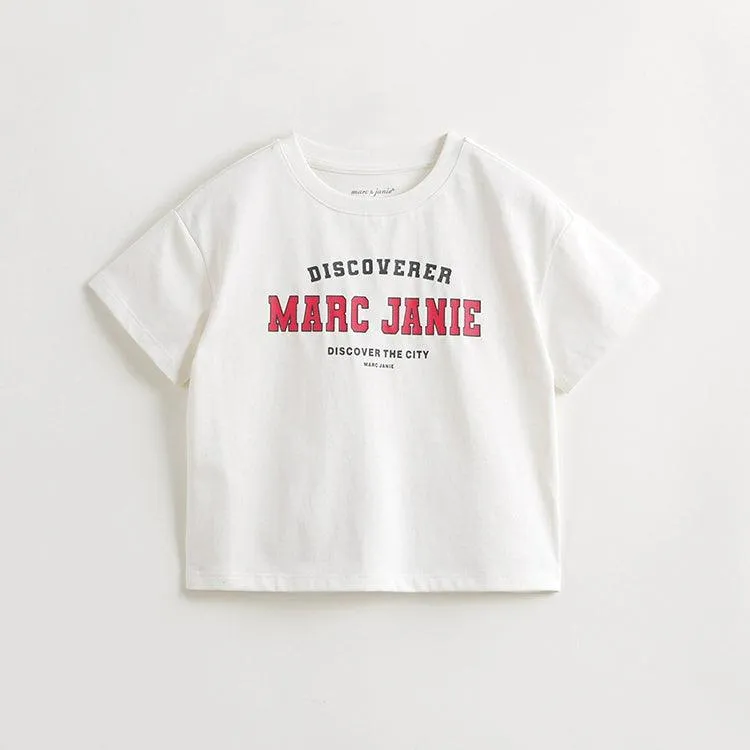 MARC & JANIE Boys Letter T-shirt 240382