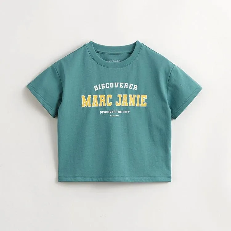 MARC & JANIE Boys Letter T-shirt 240382
