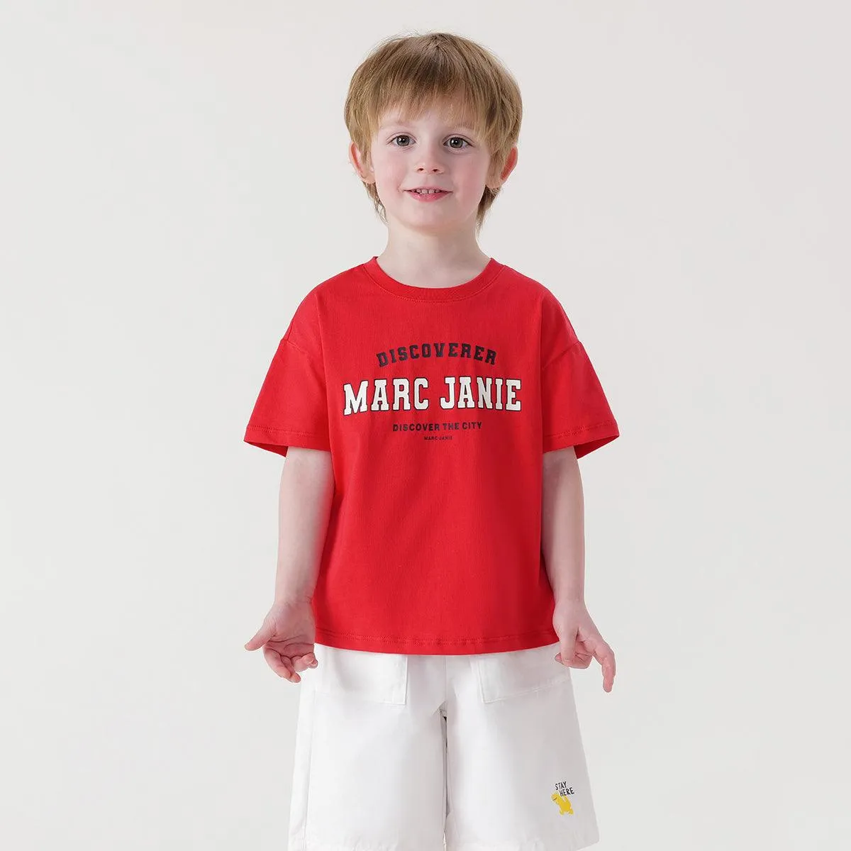 MARC & JANIE Boys Letter T-shirt 240382