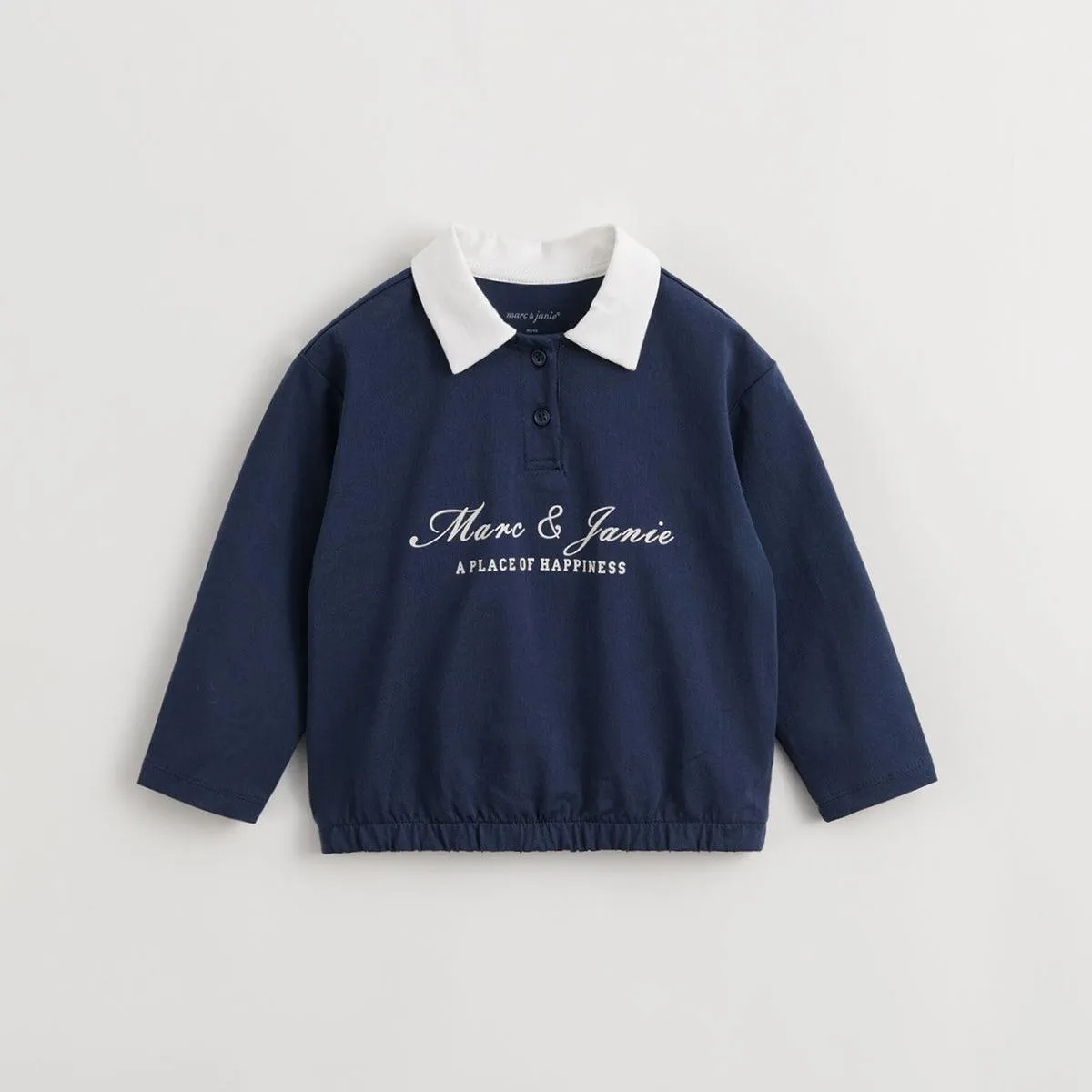 MARC & JANIE Girls Polo Neck T-shirt 240235