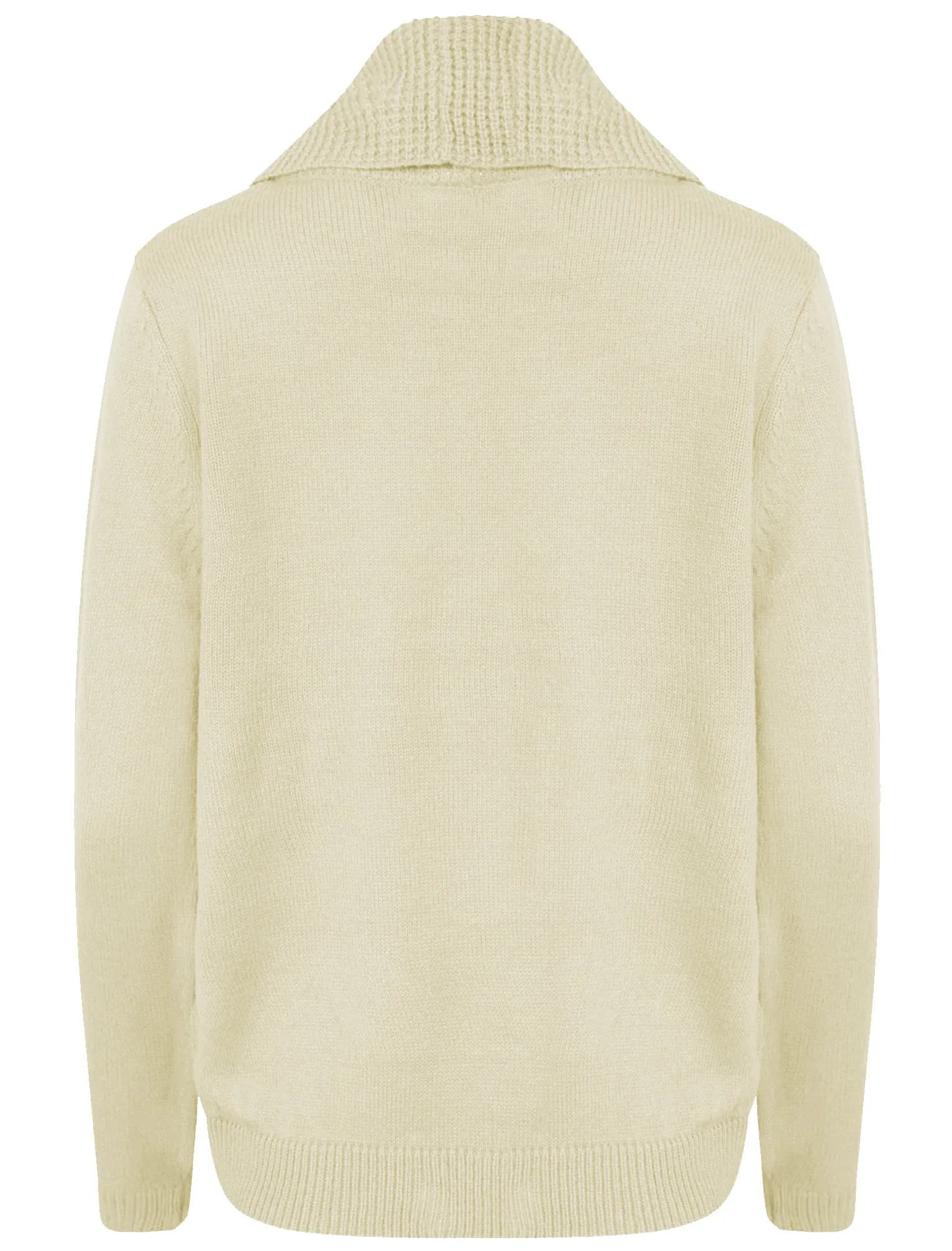 Matisse Cowl Neck Knitted Jumper in Clean Cream - Amara Reya