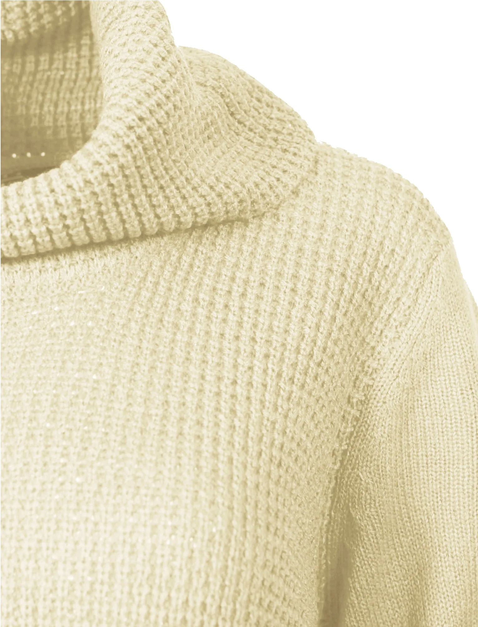 Matisse Cowl Neck Knitted Jumper in Clean Cream - Amara Reya