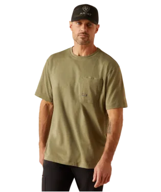 Men's Ariat Rebar Workman American Scream T-Shirt #10050812X