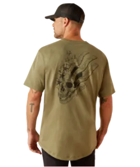 Men's Ariat Rebar Workman American Scream T-Shirt #10050812X