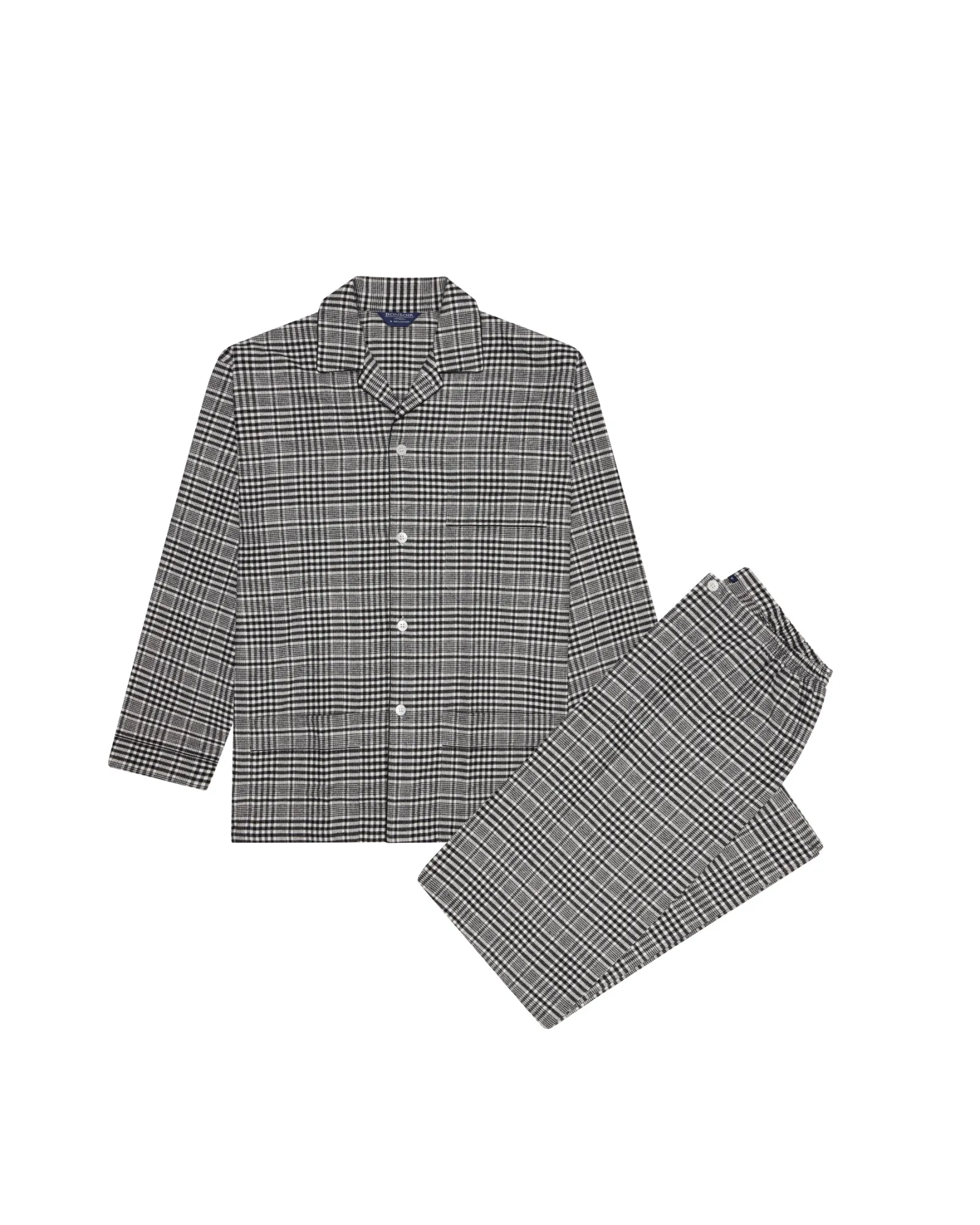 Men's Brushed Cotton Pyjamas - Falstone Check