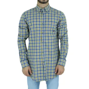 Men's Checkered Dress Shirt,Multi
