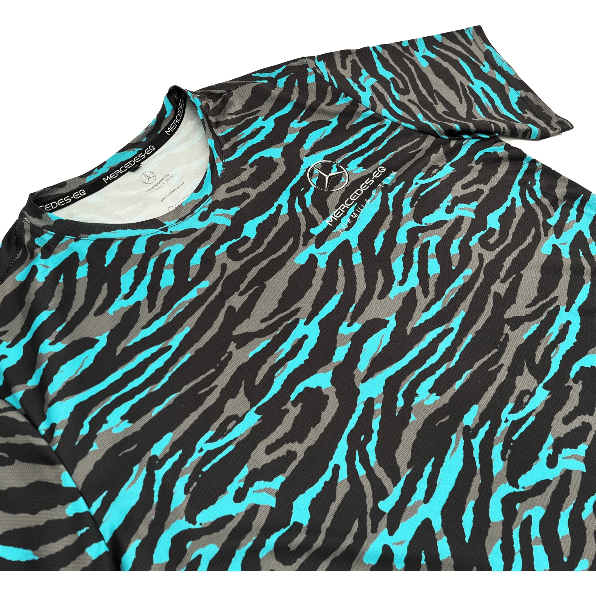 Mercedes Benz EQ Formula E S8 Women's Graphic T-Shirt -Camo