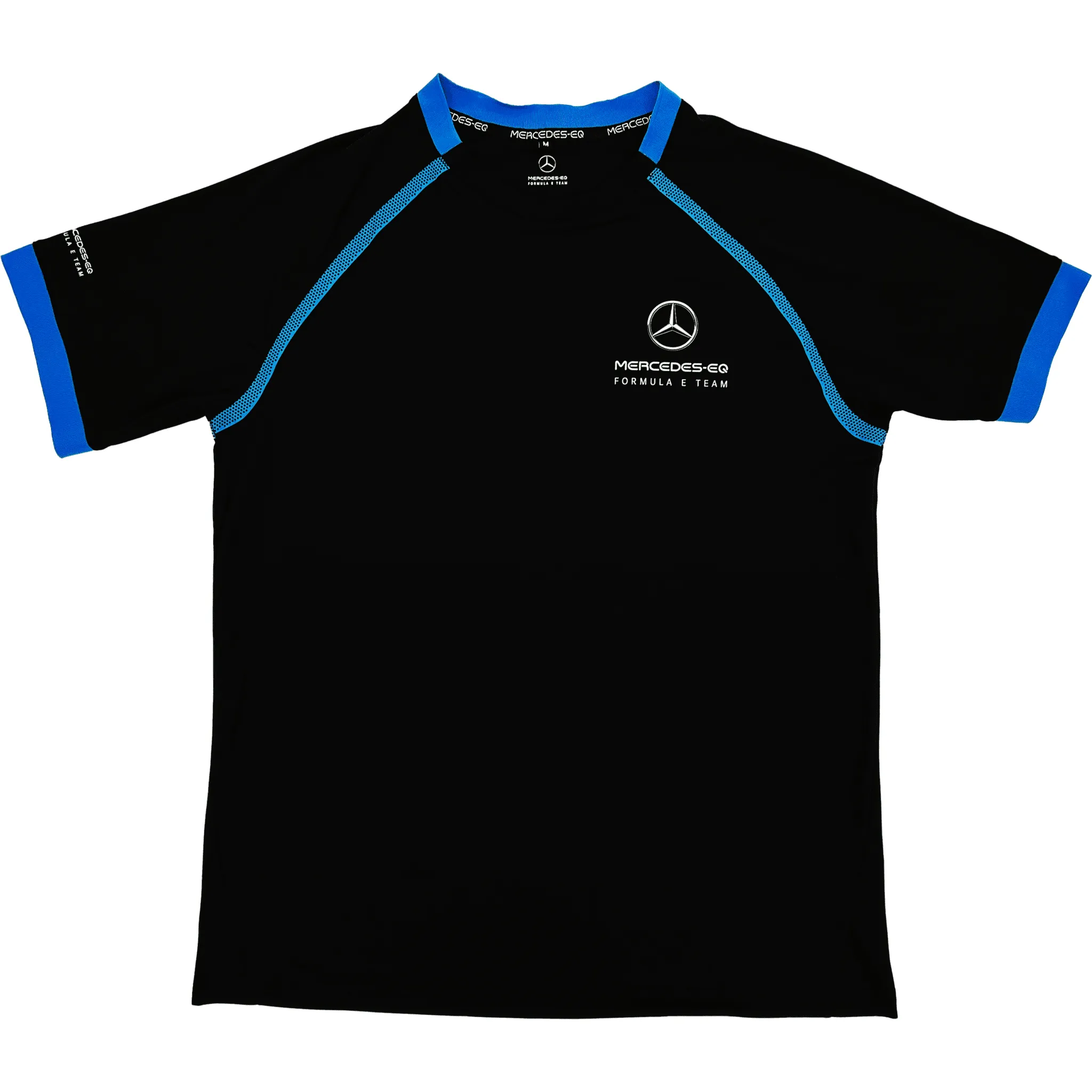 Mercedes Benz EQ Formula E S8 Women's Technical T-Shirt - Black/White