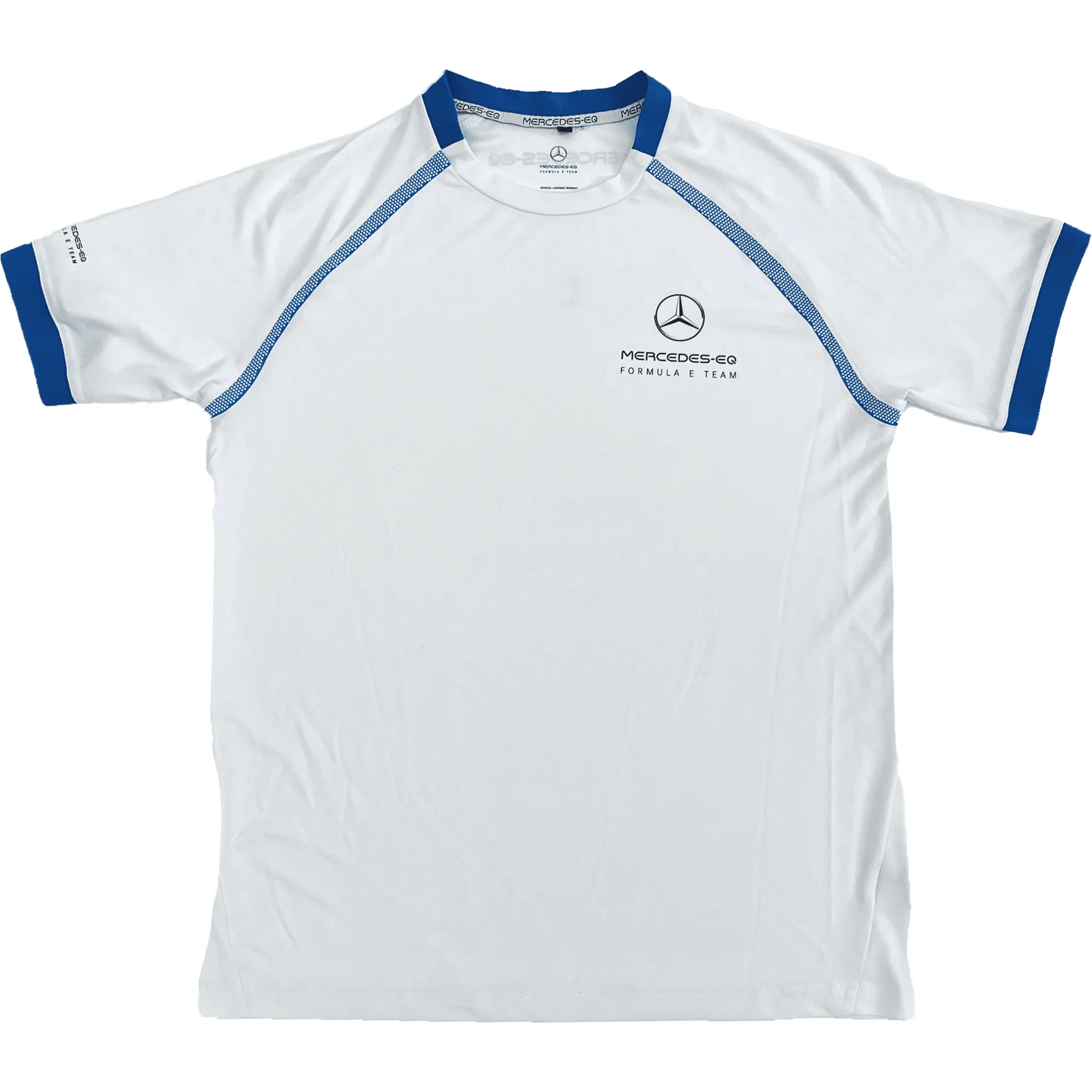 Mercedes Benz EQ Formula E S8 Women's Technical T-Shirt - Black/White