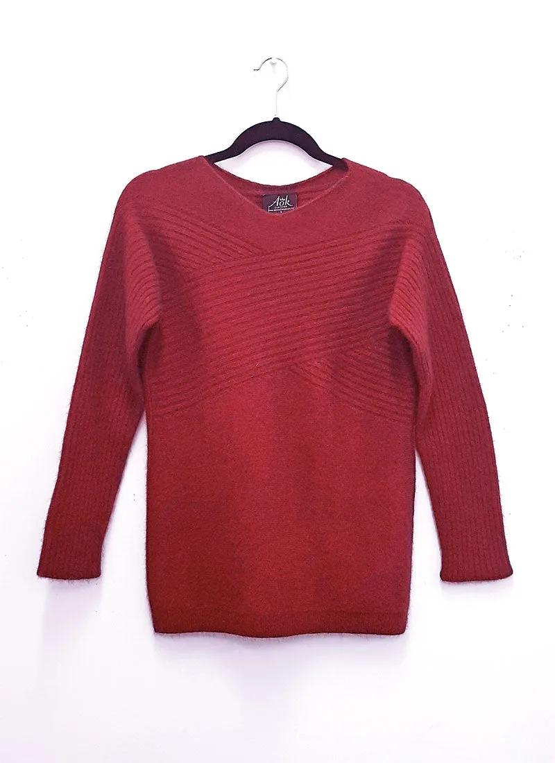 Merino Possum Crossover Jumper