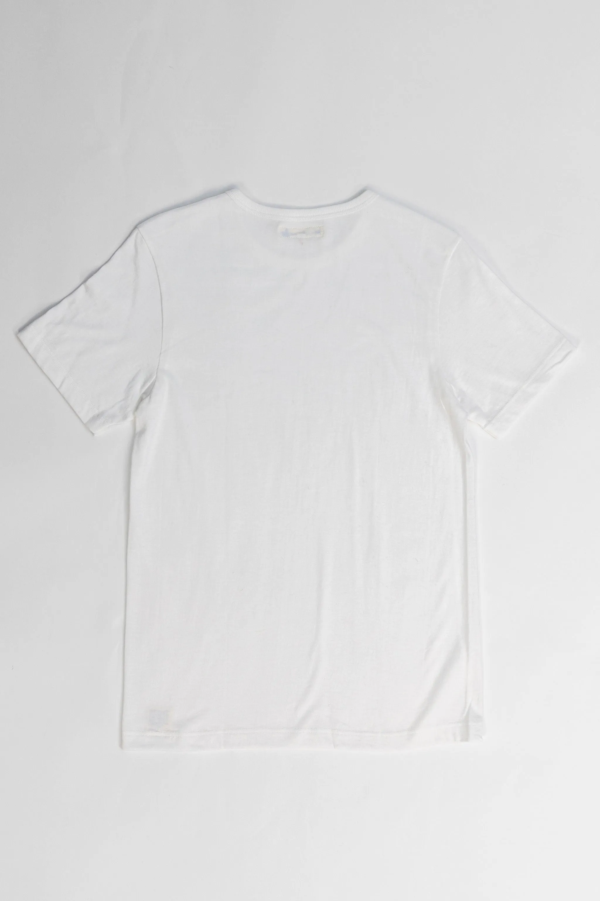 Merz b. Schwanen 1950's Crew Neck T-Shirt - White