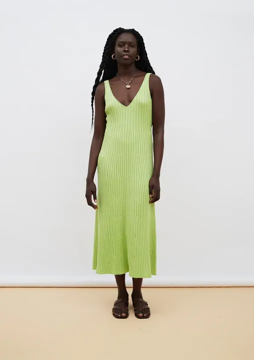Mia Dress - Lime