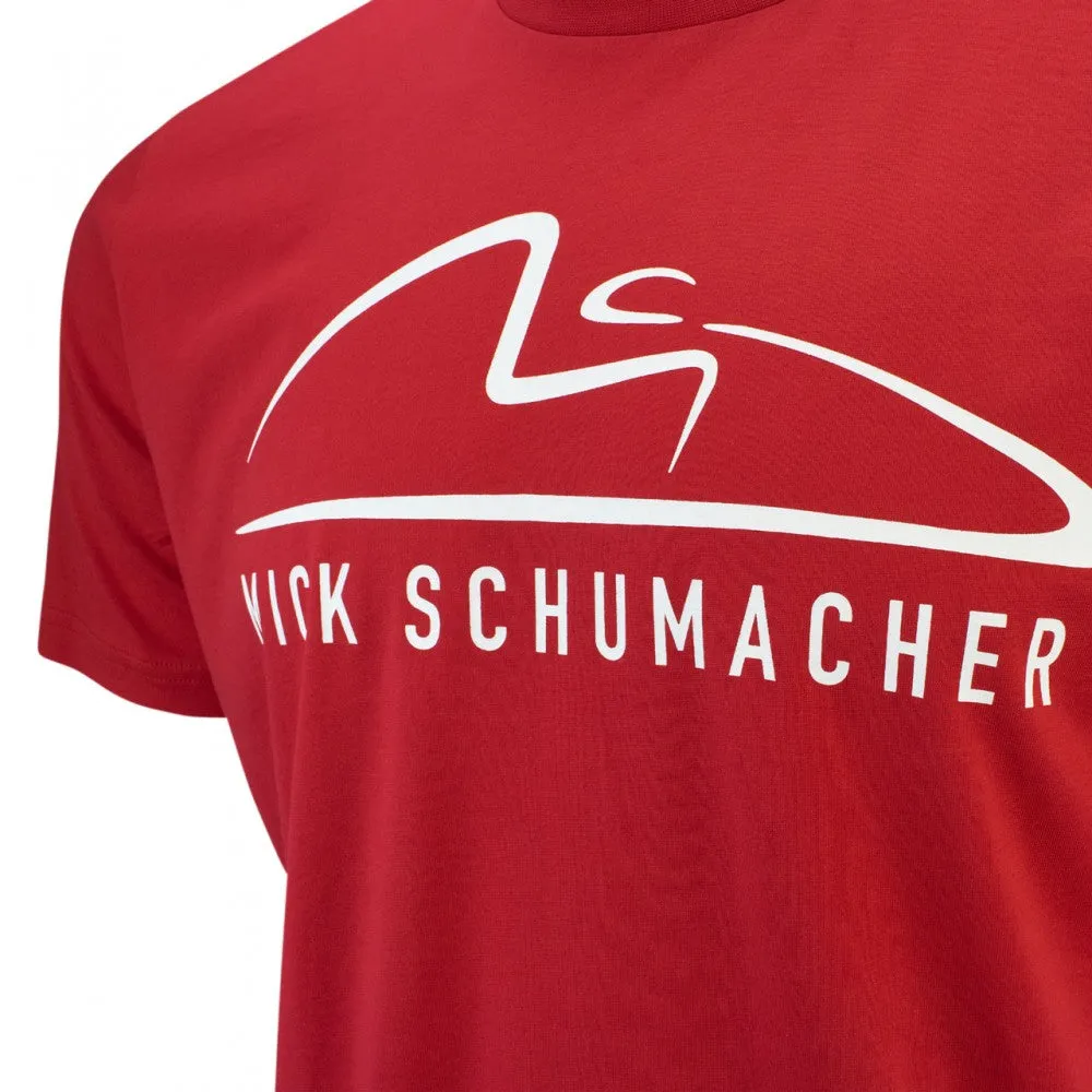 Mick Schumacher T-Shirt, Speed Logo, Red